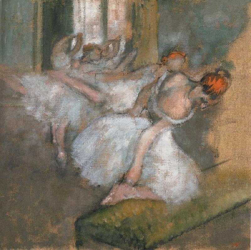 Edgar Degas The Ballet class